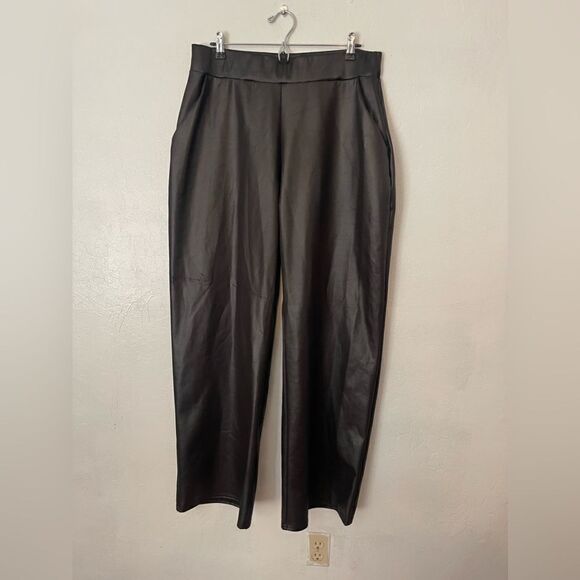 Pretty little things faux leather trousers size 14 - Picture 1 of 5
